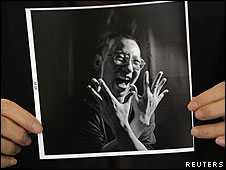中国的民主人权活动人士刘晓波获得诺贝尔和平奖