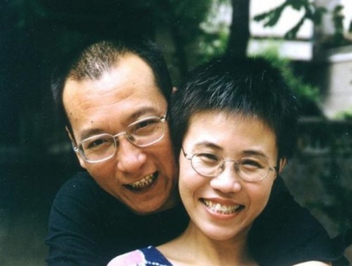 刘晓波、刘霞 2001.08 Liu Xiaobo and Liu Xia